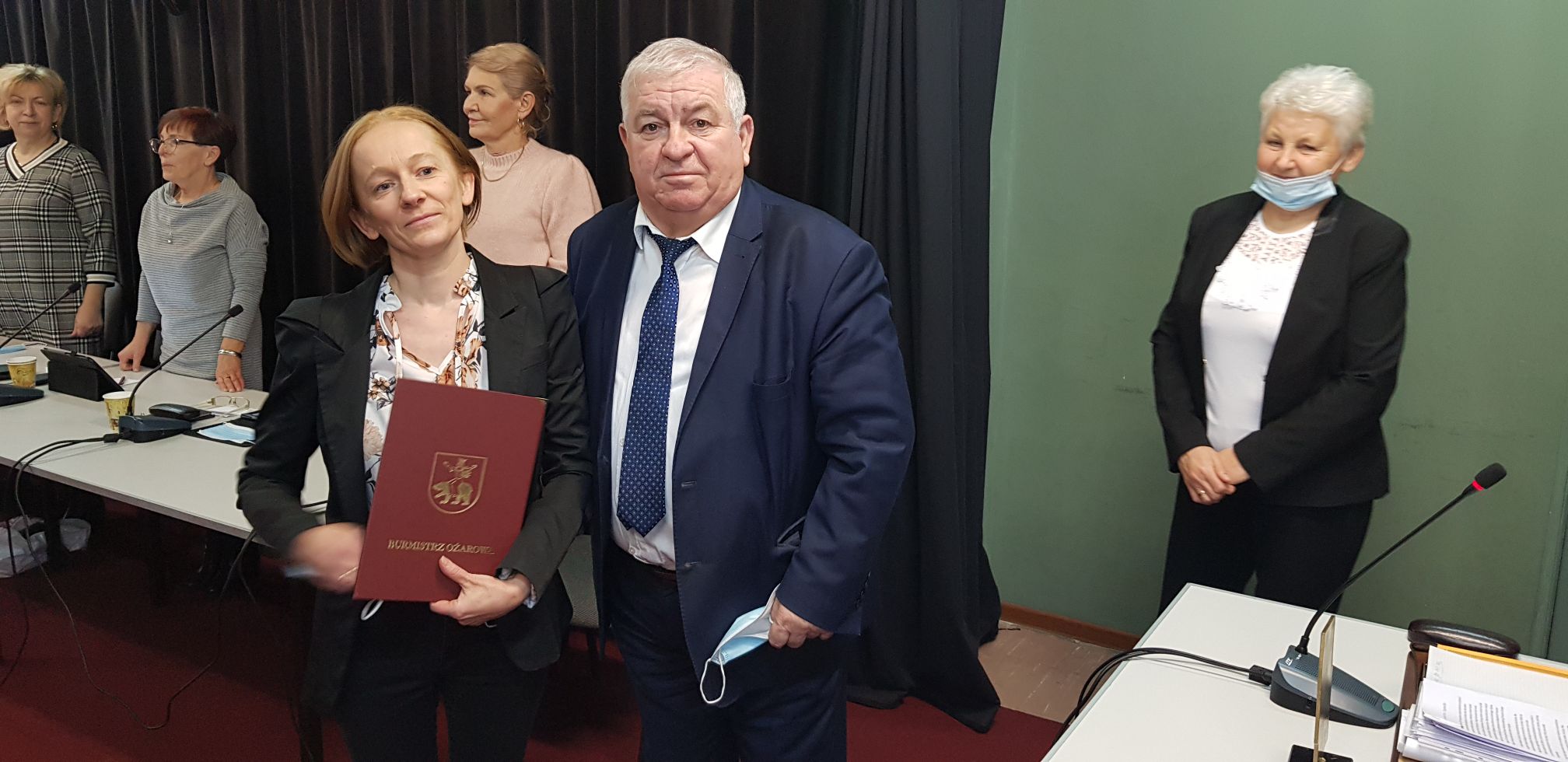 Wręczenie stopnia awansu zawodowego Joannie Brzozowskiej Wręczenie stopnia awansu zawodowego Joannie Brzozowskiej